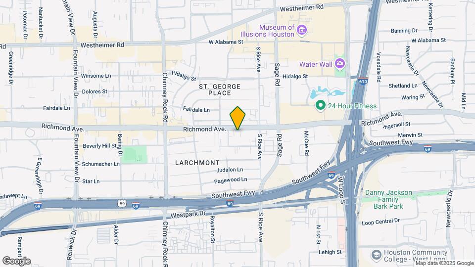 5333 Richmond Ave Map and Location Details