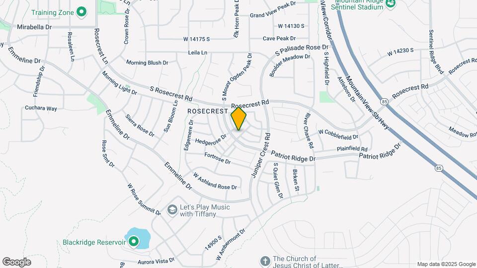 5082 W Wind Rock Ln Map and Location Details