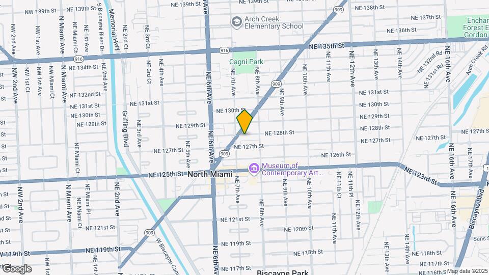 730 NE 128th St Map and Location Details