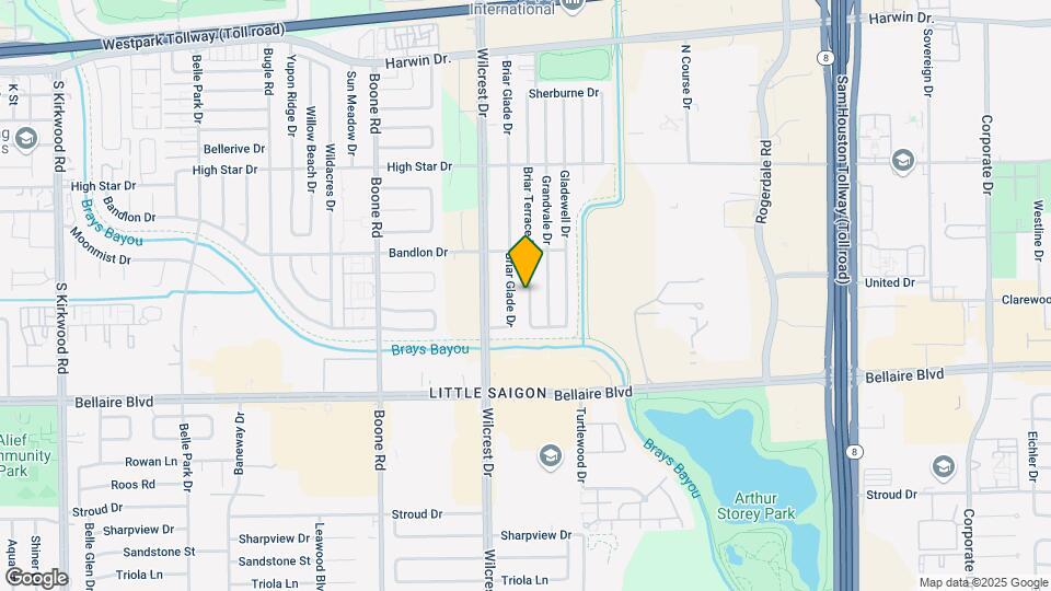 6606 Briar Terrace Dr Map and Location Details