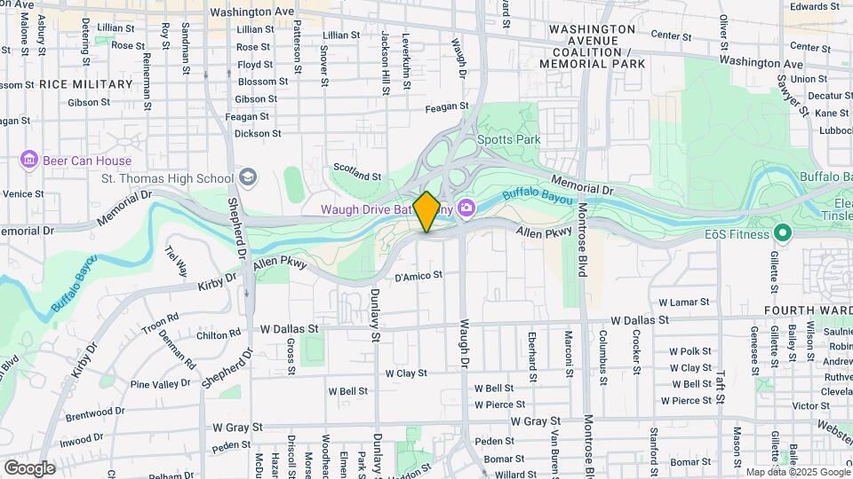 3333 Allen Pkwy Map and Location Details