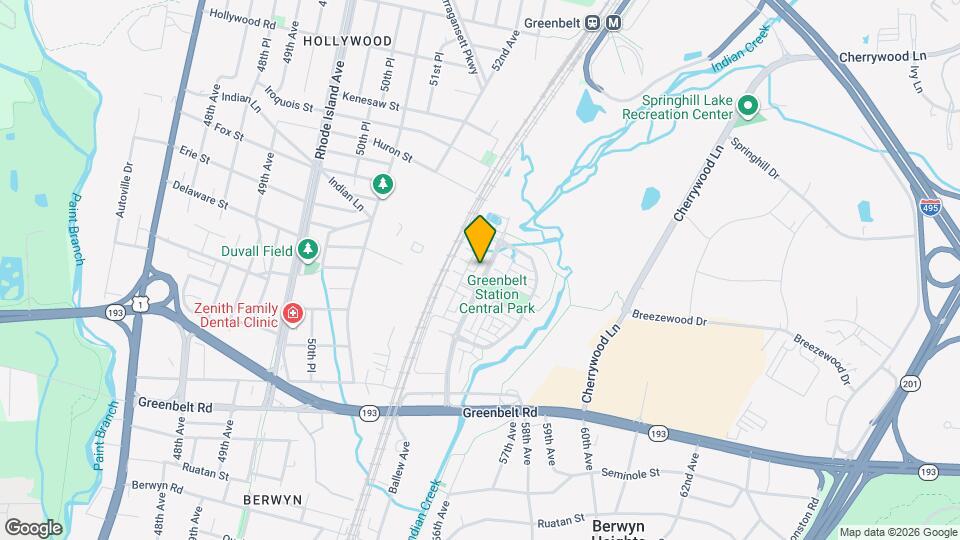 8206 Greenbelt Station Pkwy Mapa y Detalles de la Ubicación