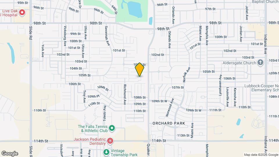 10507 Quinton Ave Map and Location Details