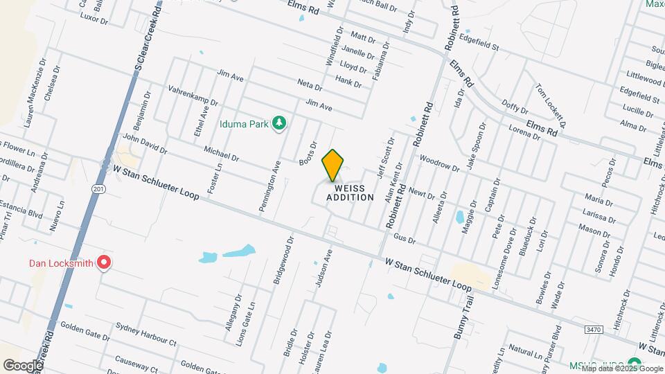 4403 Abigail Dr Map and Location Details