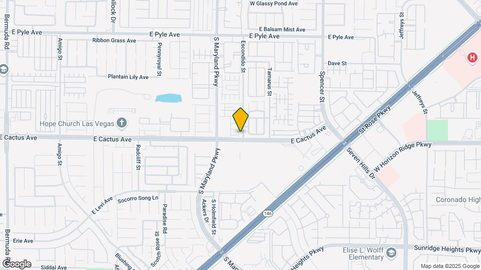 10484 Palm Village St Map and Location Details