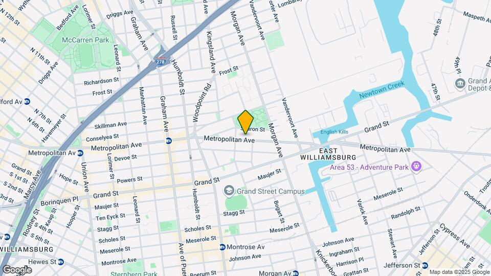 939 Metropolitan Ave Mapa y Detalles de la Ubicación