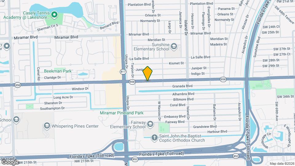 7904 Miramar Pkwy Map and Location Details