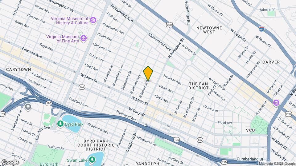 2025 Grove Ave Map and Location Details