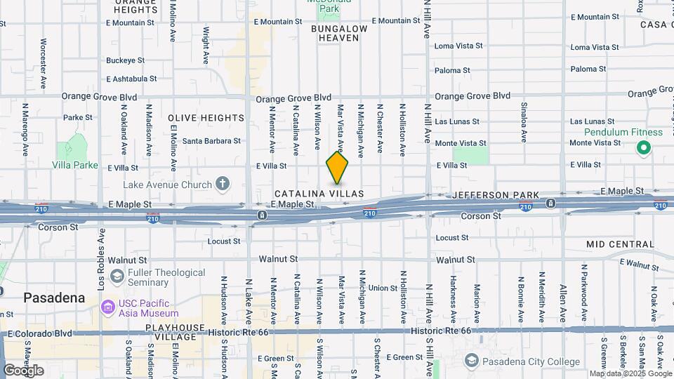 409 N Mar Vista Ave Map and Location Details