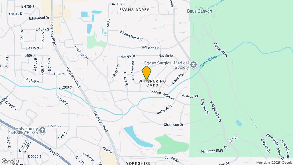 1676 Whispering Oaks Dr Map and Location Details