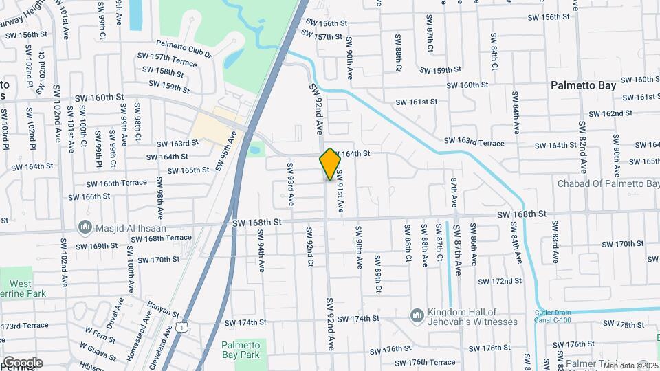 16601 SW 92nd Ave Map and Location Details