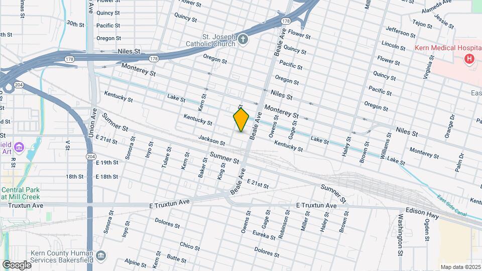 813 Kentucky St Map and Location Details
