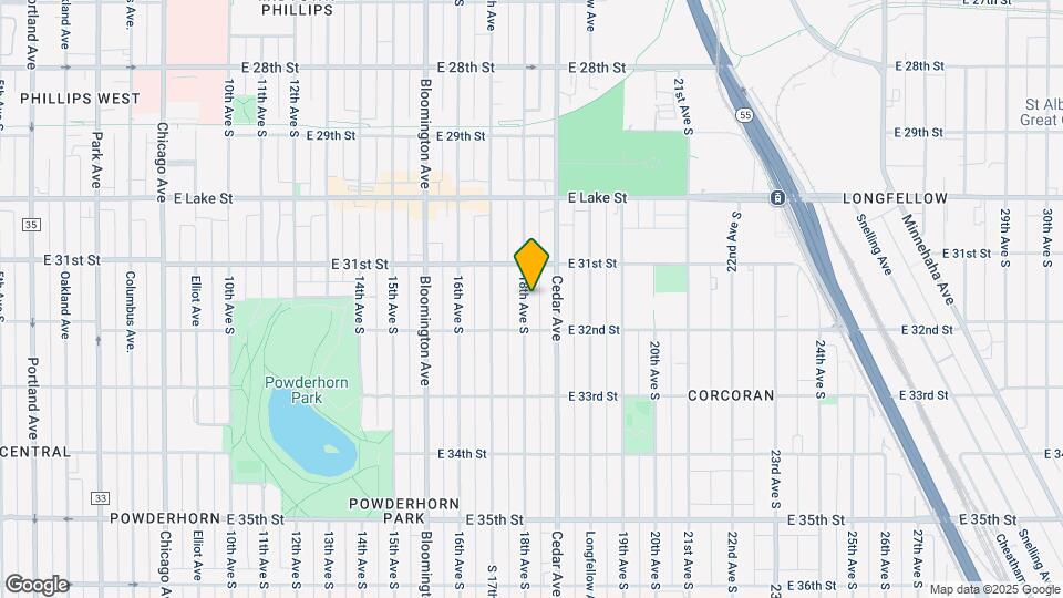 3127 18th Ave S, Unit 2 Map and Location Details