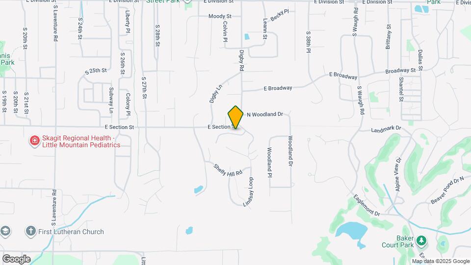 3301 Park Ln, Unit B Mapa y Detalles de la Ubicación