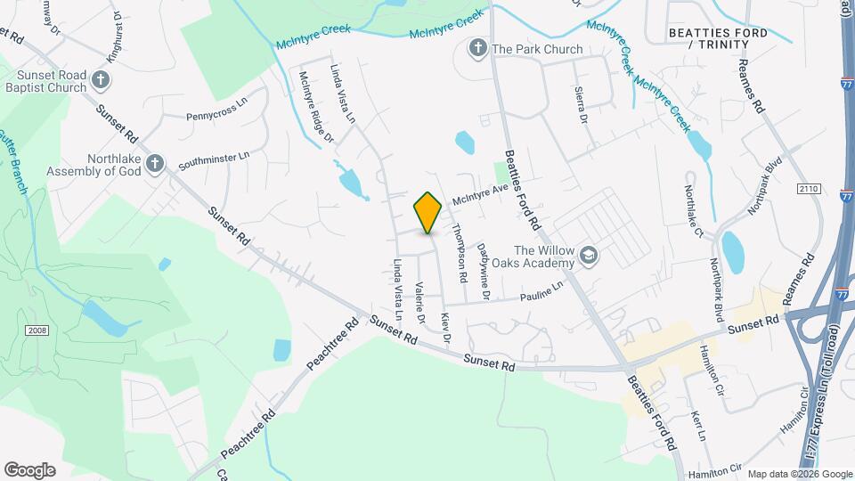 5415 Kiev Dr Mapa y Detalles de la Ubicación