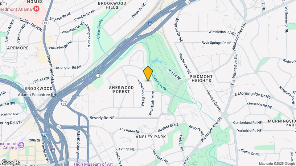 1692 Friar Tuck Rd NE Mapa y Detalles de la Ubicación
