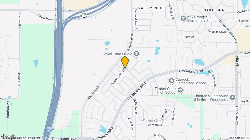 12220 Walden Wood Dr Map and Location Details