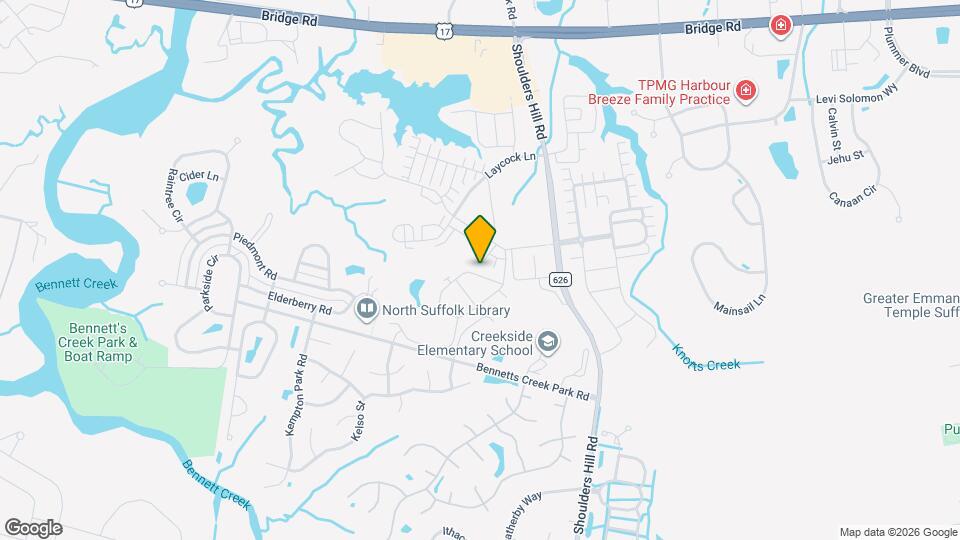 6072 Newington Pl Map and Location Details