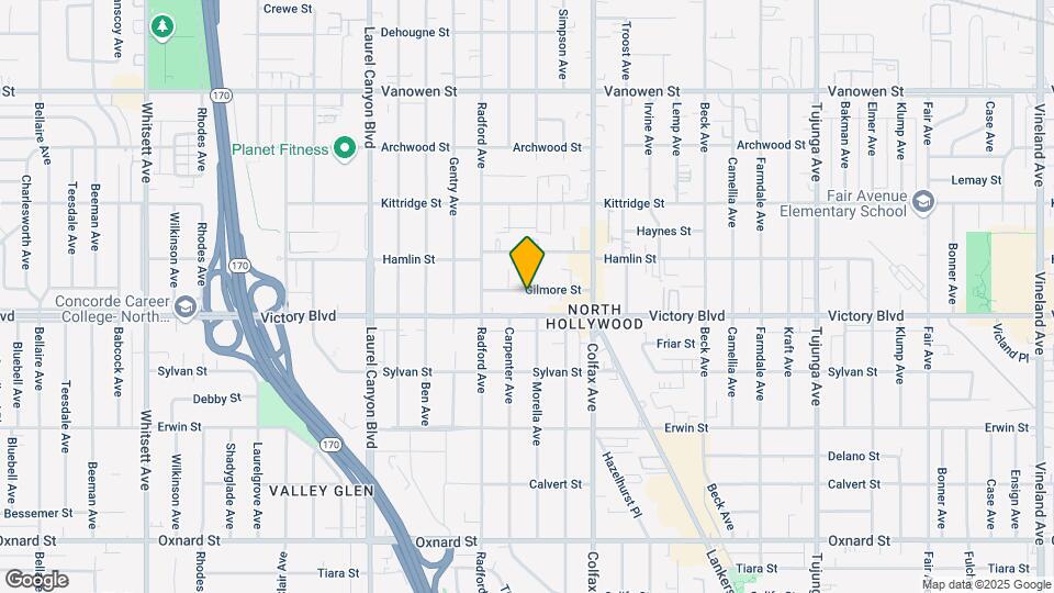 11810 Gilmore St, Unit 3 Map and Location Details