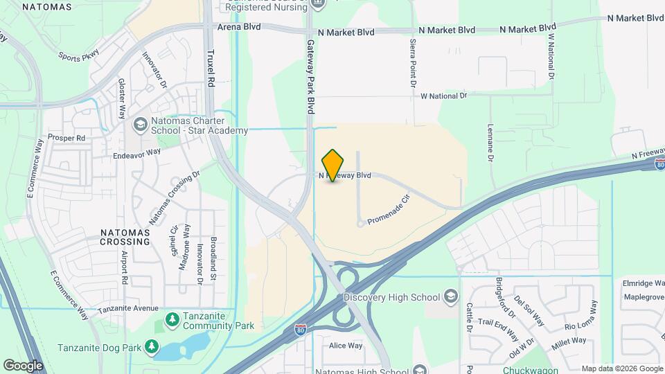 Marlowe Natomas Map and Location Details
