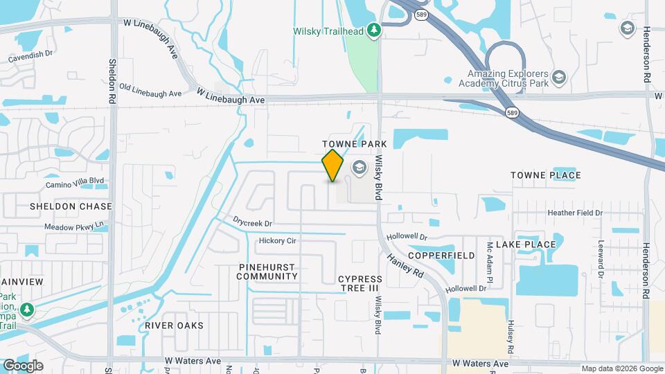 8213 Greenleaf Cir Map and Location Details