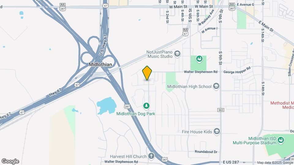 1001-1003 W Sierra Vista Ct Map and Location Details
