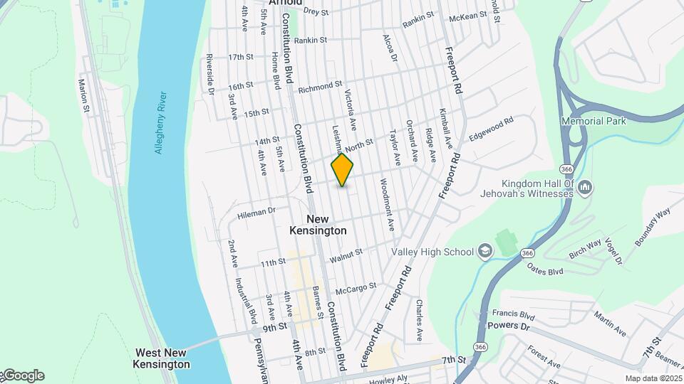 1247 Leishman Ave Map and Location Details