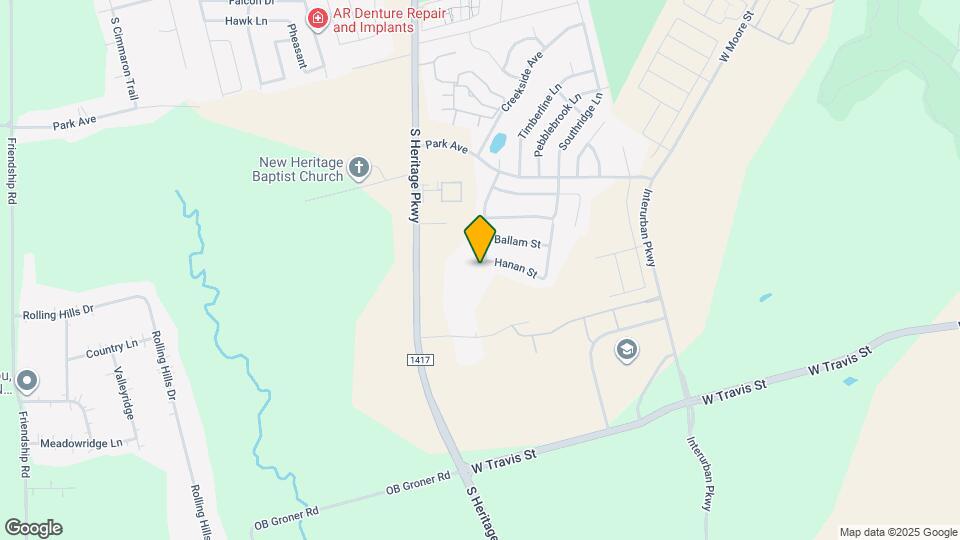 3522 Hanan St Map and Location Details