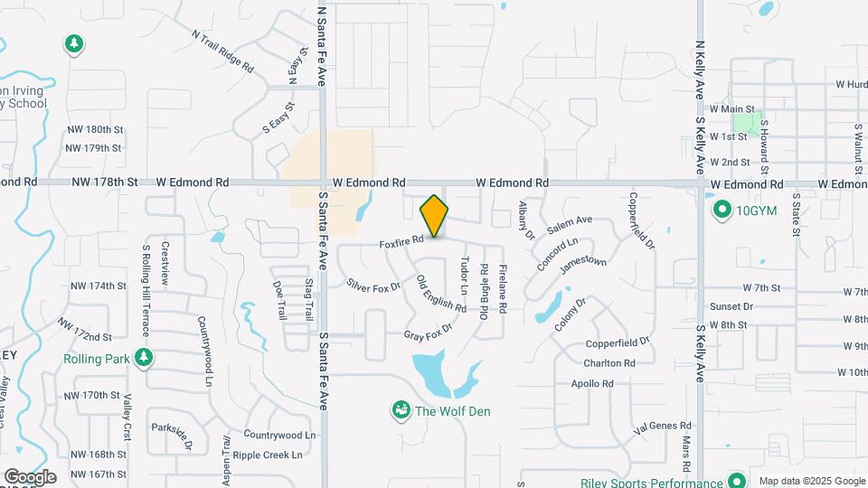 1812 Foxfire Rd Map and Location Details