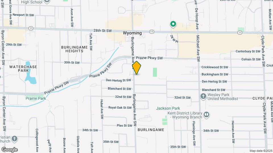 3052 Burlingame Ave SW Map and Location Details