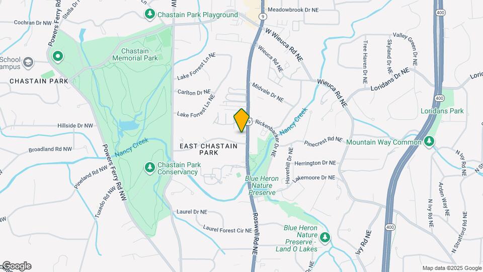 4200 Roswell Rd NE Map and Location Details