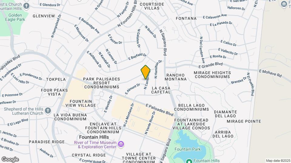 16746 N Almont Dr Mapa y Detalles de la Ubicación