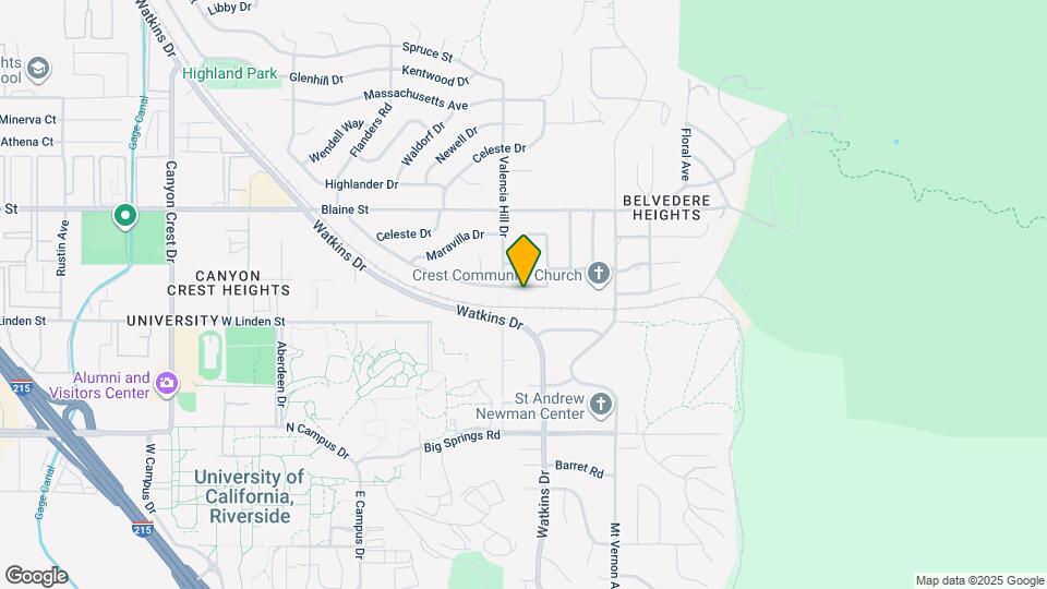 270 W Campus View Dr Map and Location Details