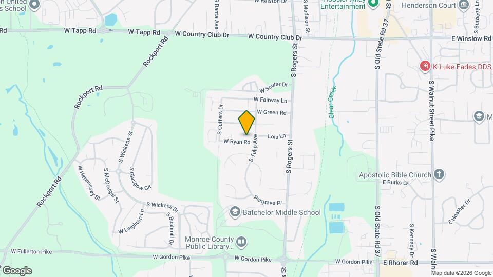 610 W Ryan Rd Map and Location Details