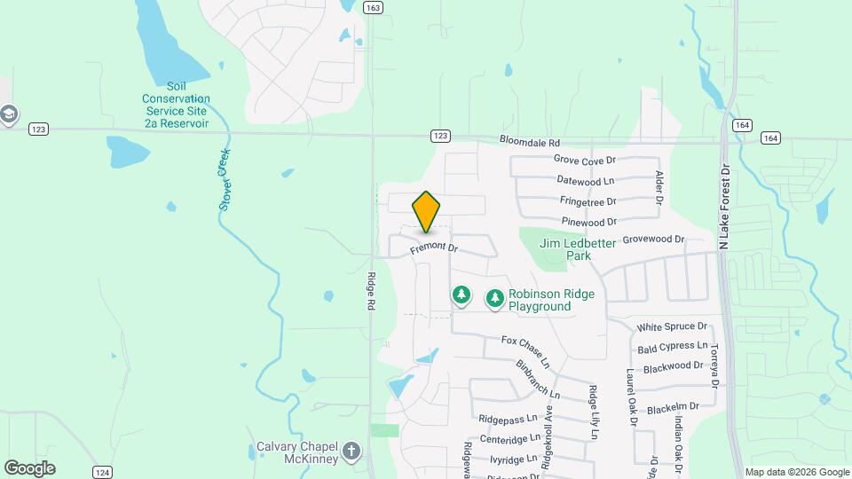 5820 Fremont Dr Map and Location Details