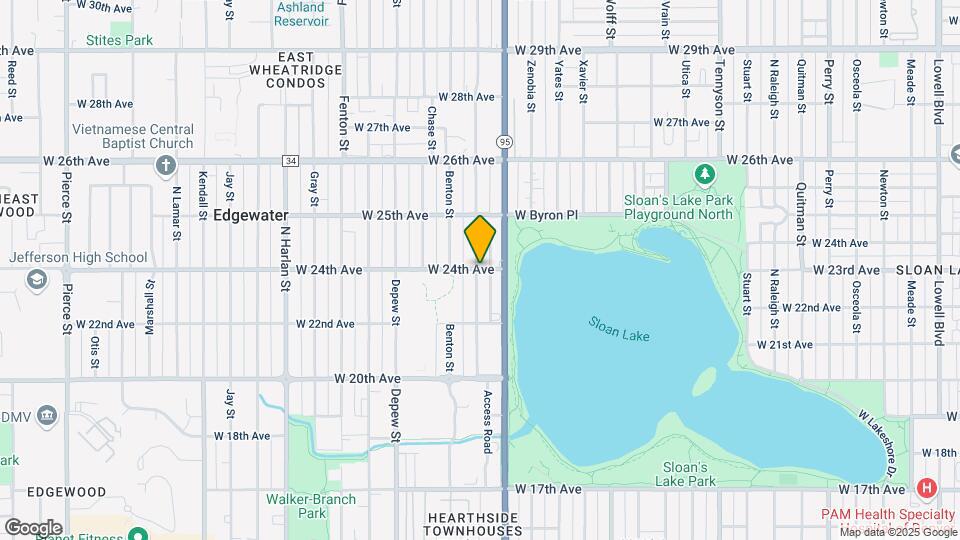 5290 W 24th Ave Mapa y Detalles de la Ubicación