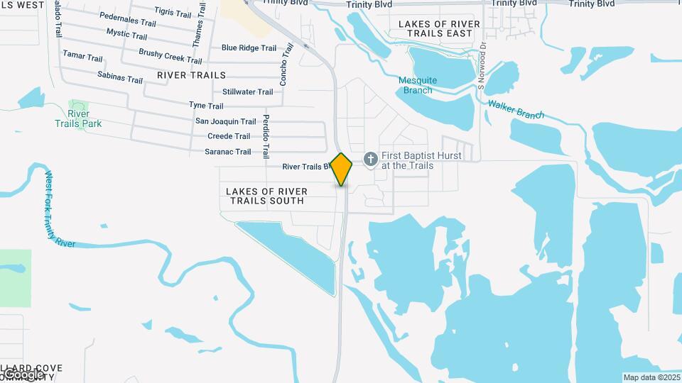2512 Rushing Springs Dr Map and Location Details