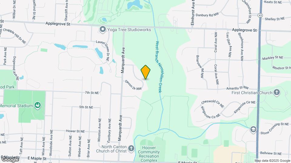 1378 Devon Dr NW Map and Location Details