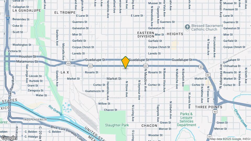 1220 Rosario St Map and Location Details