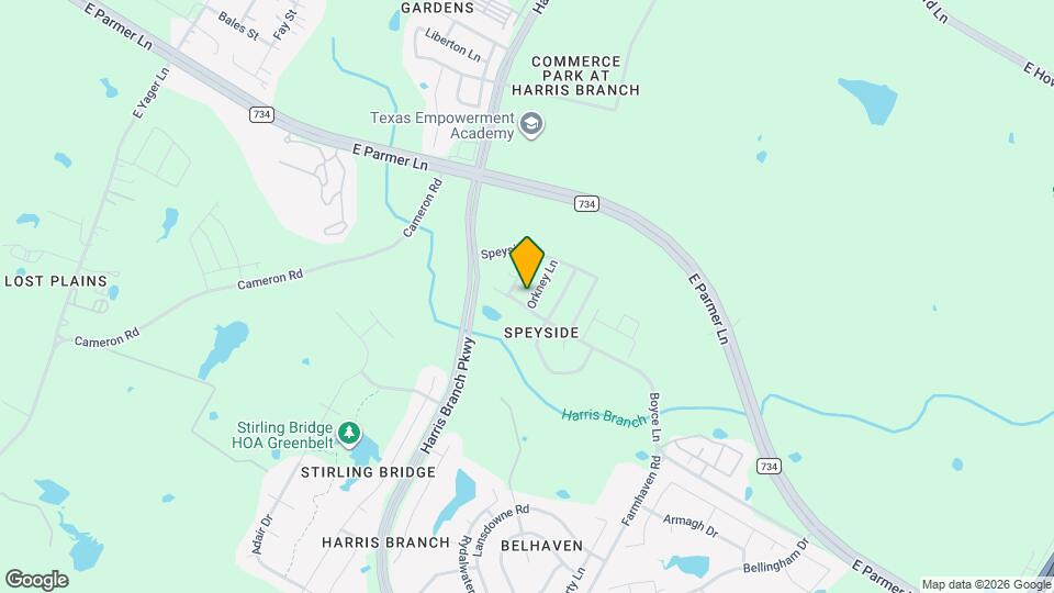 12204 Orkney Ln Map and Location Details