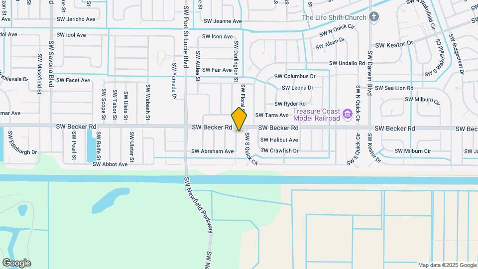 4611 SW Dateland St Map and Location Details