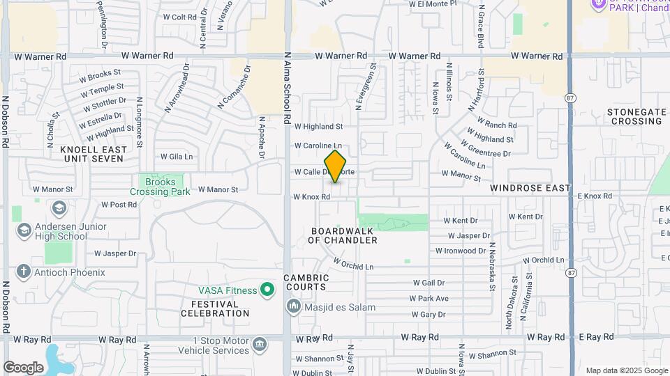 1410 N Jay St Map and Location Details