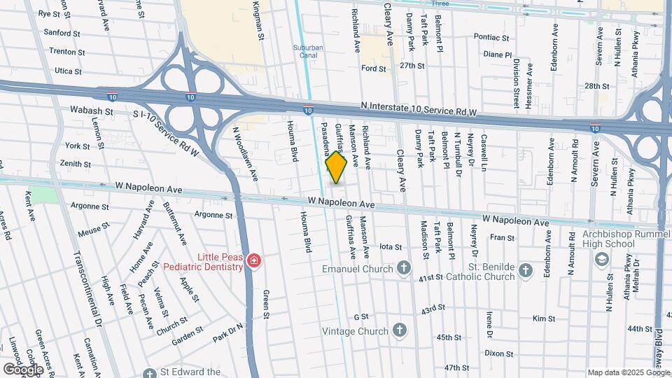 2145 Pasadena Ave Map and Location Details