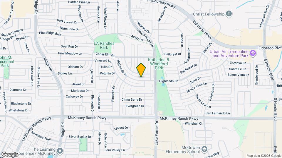 5108 Highlands Dr Map and Location Details