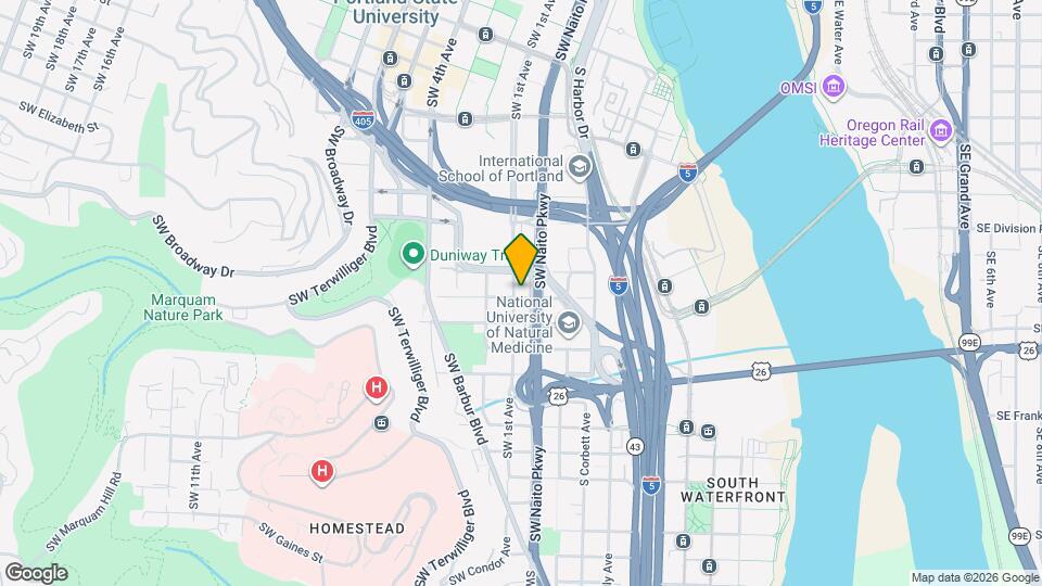 2740 SW 1st Ave Map and Location Details