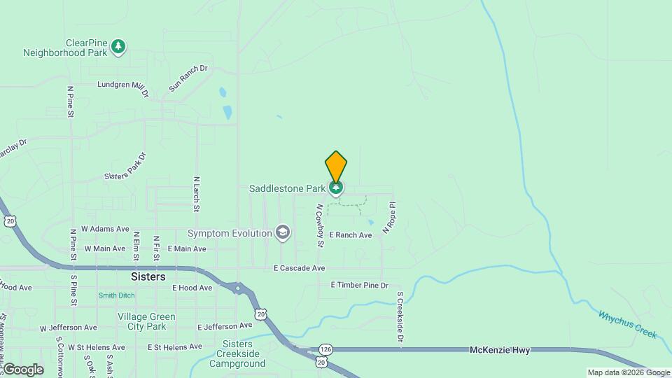 936 E Black Butte Ave Mapa y Detalles de la Ubicación