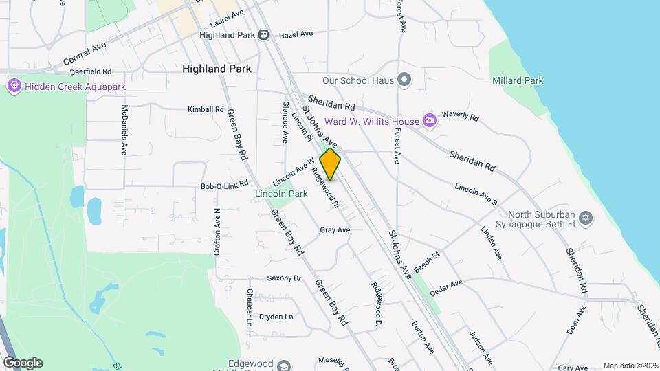 1309 Ridgewood Dr Map and Location Details