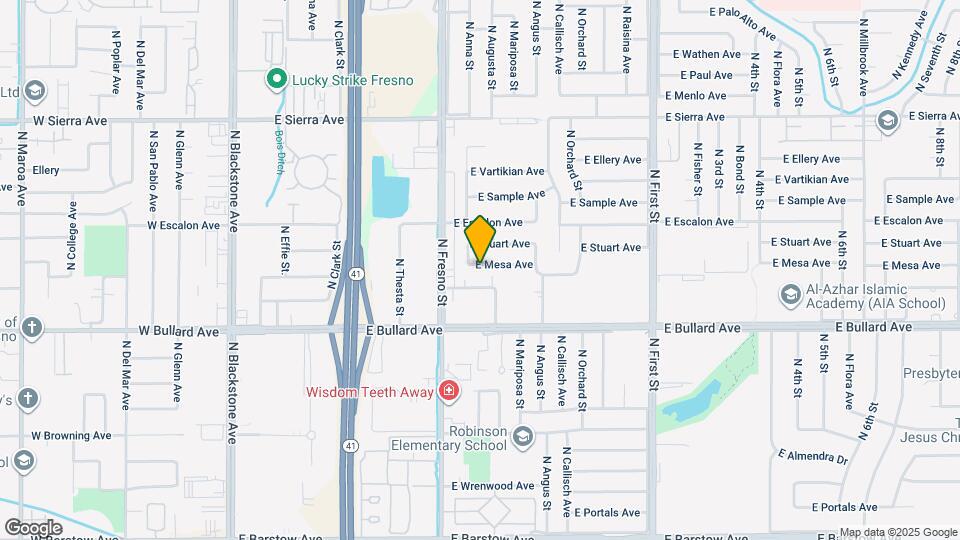 473 E Mesa Ave Map and Location Details