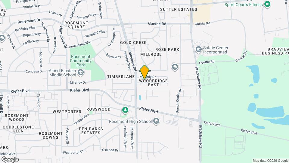 9517 Hollingsworth Way Map and Location Details