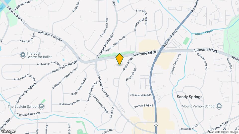 105 Whispering Way NE Map and Location Details